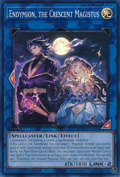 Endymion, the Crescent Magistus - DOOD-EN099 - Super Rare  1