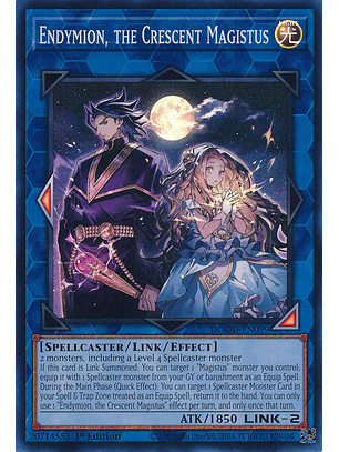 Endymion, the Crescent Magistus - DOOD-EN099 - Super Rare 