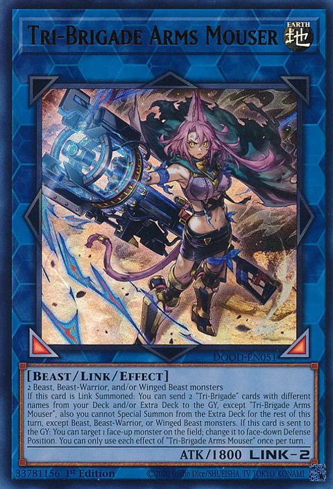 Tri-Brigade Arms Mouser - DOOD-EN051 - Ultra Rare 