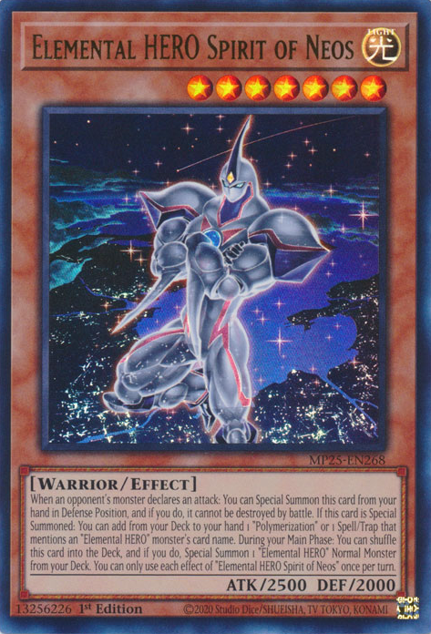 Elemental HERO Spirit of Neos - MP25-EN268 - Ultra Rare 1