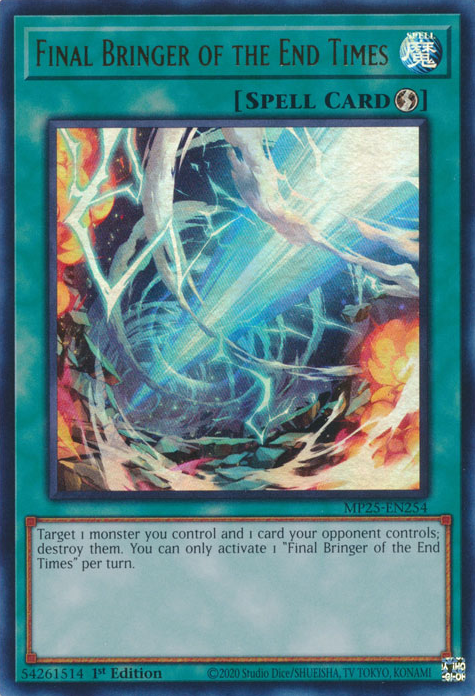 Final Bringer of the End Times - MP25-EN254 - Ultra Rare 1