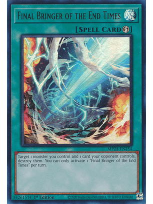 Final Bringer of the End Times - MP25-EN254 - Ultra Rare
