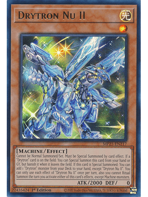 Drytron Nu II - MP25-EN217 - Ultra Rare