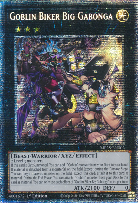 Goblin Biker Big Gabonga - MP25-EN002 - Starlight Rare 1