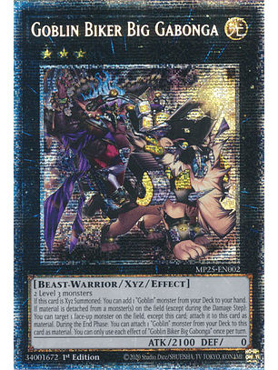 Goblin Biker Big Gabonga - MP25-EN002 - Starlight Rare