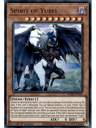 Spirit of Yubel - MP25-EN151 - Ultra Rare 