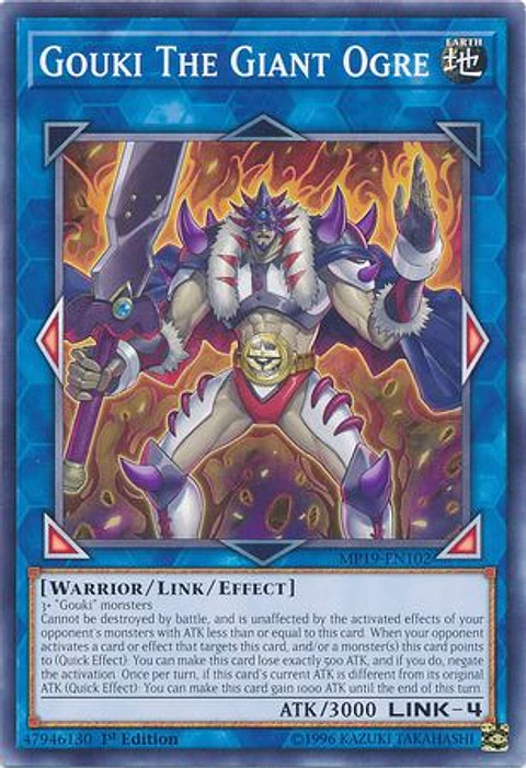Gouki The Giant Ogre - MP19-EN102 - Common
