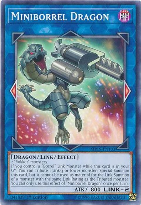 Miniborrel Dragon - MP19-EN103 - Common 