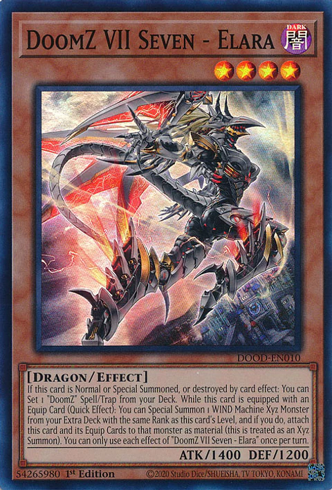 DoomZ VII Seven - Elara - DOOD-EN010 - Super Rare