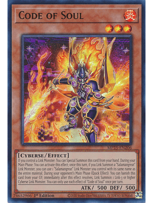 Code of Soul - MP25-EN206 - Ultra Rare