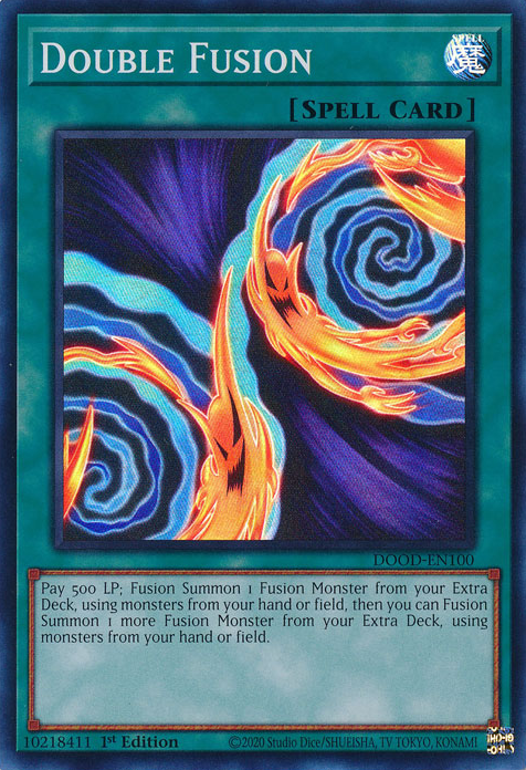 Double Fusion - DOOD-EN100 - Super Rare  1