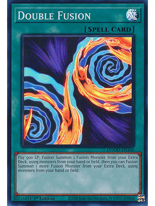 Double Fusion - DOOD-EN100 - Super Rare 