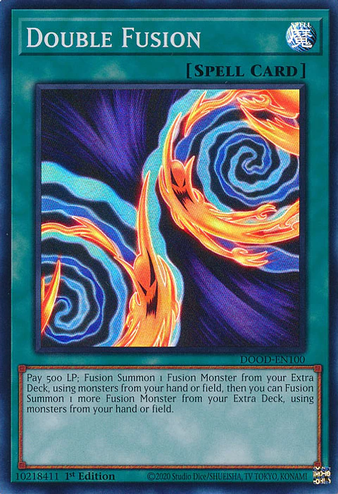 Double Fusion - DOOD-EN100 - Super Rare 