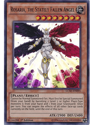 Rosaria, the Stately Fallen Angel - LC5D-EN095 - Ultra Rare