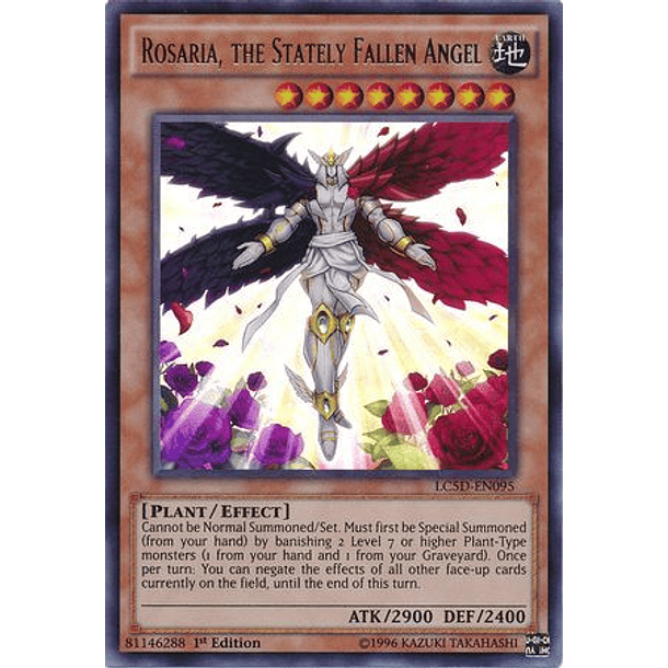 Rosaria, the Stately Fallen Angel - LC5D-EN095 - Ultra Rare