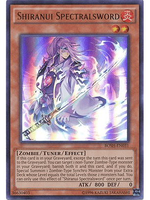Shiranui Spectralsword - BOSH-EN031 - Ultra Rare 