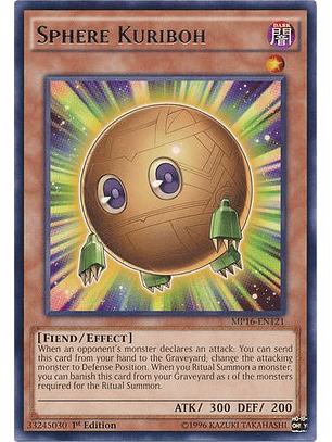Sphere Kuriboh - MP16-EN121 - Rare 