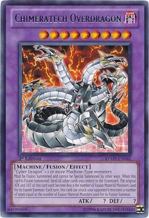 Chimeratech Overdragon - RYMP-EN061 - Rare  1