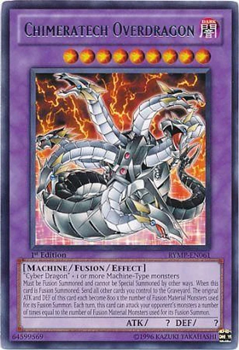 Chimeratech Overdragon - RYMP-EN061 - Rare 