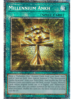 Millennium Ankh - MP25-EN011 - Starlight Rare