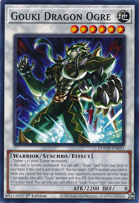 Gouki Dragon Ogre - DOOD-EN041 - Common 