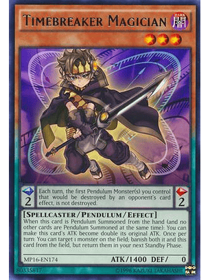 Timebreaker Magician - MP16-EN174 - Rare