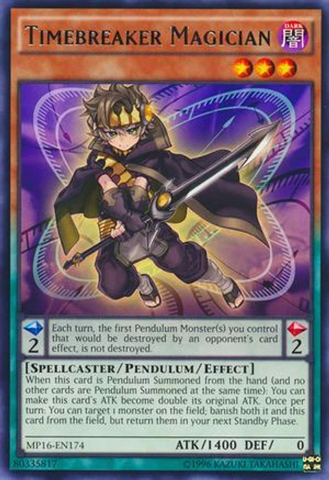 Timebreaker Magician - MP16-EN174 - Rare
