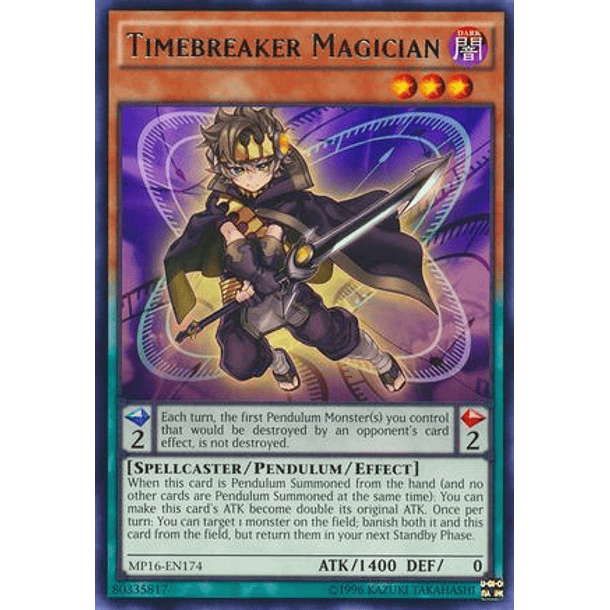 Timebreaker Magician - MP16-EN174 - Rare