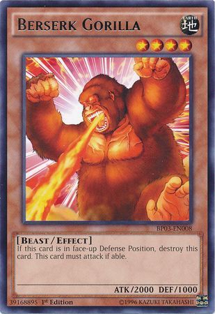 Berserk Gorilla - BP03-EN008 - Rare 1