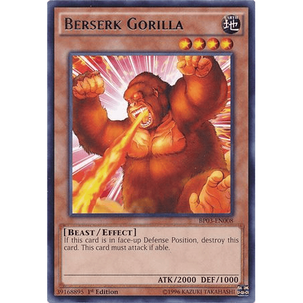 Berserk Gorilla - BP03-EN008 - Rare
