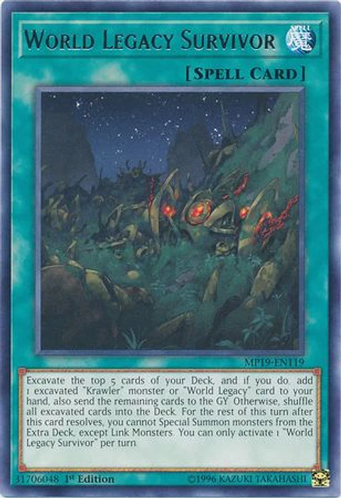 World Legacy Survivor - MP19-EN119 - Rare