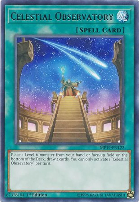 Celestial Observatory - MP19-EN122 - Rare 