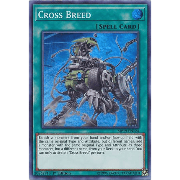 Cross Breed - MP19-EN124 - Super Rare 