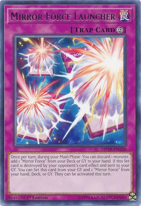 Mirror Force Launcher - MP19-EN126 - Rare