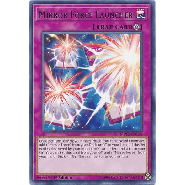 Mirror Force Launcher - MP19-EN126 - Rare