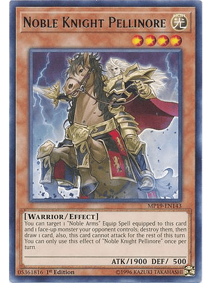 Noble Knight Pellinore - MP19-EN143 - Rare 