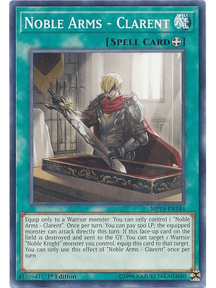 Noble Arms - Clarent - MP19-EN144 - Common