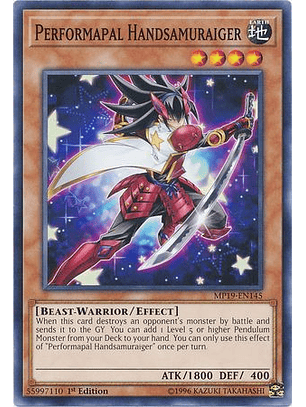 Performapal Handsamuraiger - MP19-EN145 - Common 