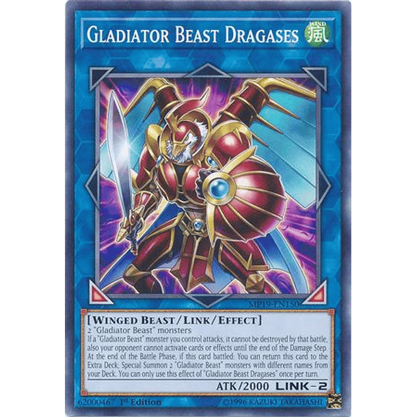 Gladiator Beast Dragases - MP19-EN150 - Common