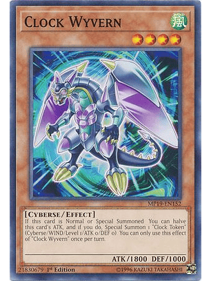 Clock Wyvern - MP19-EN152 - Common