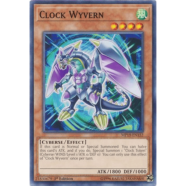 Clock Wyvern - MP19-EN152 - Common