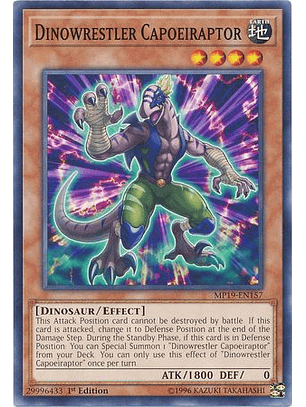 Dinowrestler Capoeiraptor - MP19-EN157 - Common 