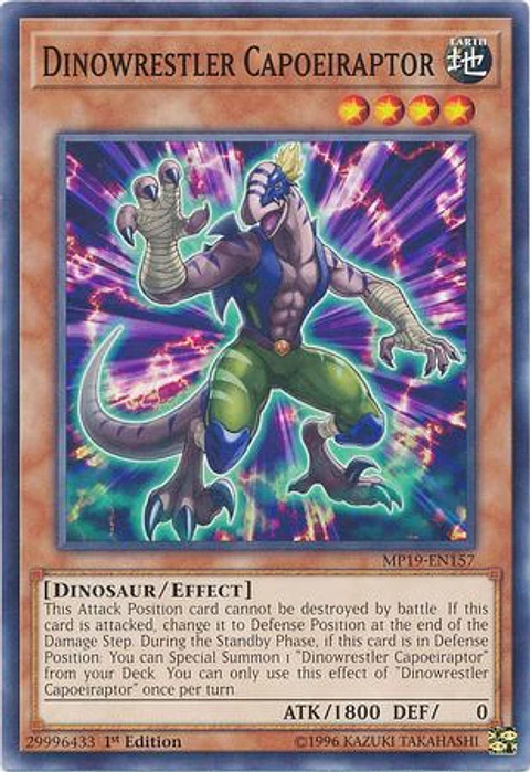 Dinowrestler Capoeiraptor - MP19-EN157 - Common 