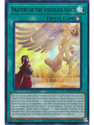 Prayers of the Voiceless Voice - MP25-EN169 - Ultra Rare 