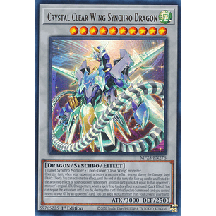 Crystal Clear Wing Synchro Dragon - MP25-EN276 - Ultra Rare