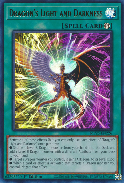 Dragon's Light and Darkness - MP25-EN226 - Ultra Rare  1