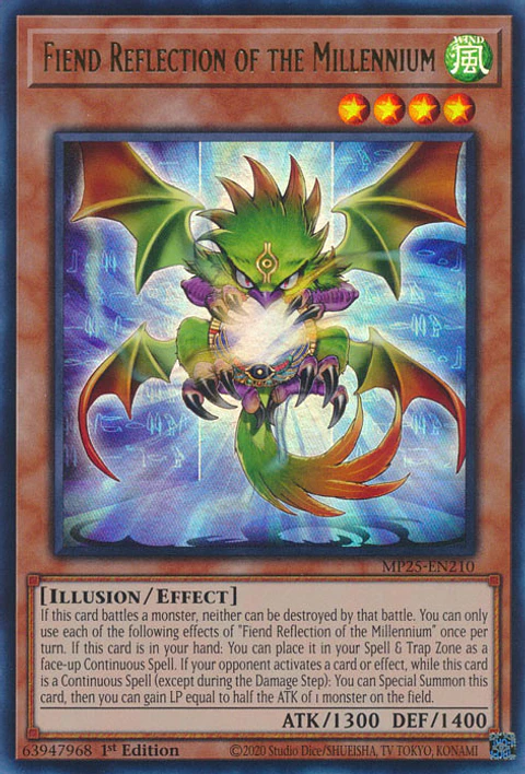 Fiend Reflection of the Millennium - MP25-EN210 - Ultra Rare 