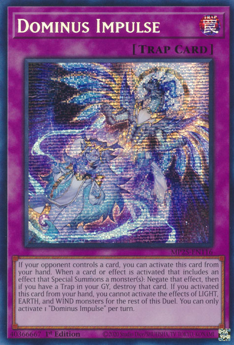 Dominus Impulse - MP25-EN116 - Prismatic Secret Rare 1