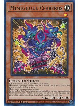 Mimighoul Cerberus - MP25-EN236 - Ultra Rare