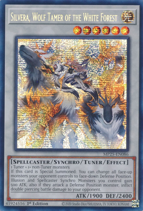 Silvera, Wolf Tamer of the White Forest - MP25-EN086 - Prismatic Secret Rare 1